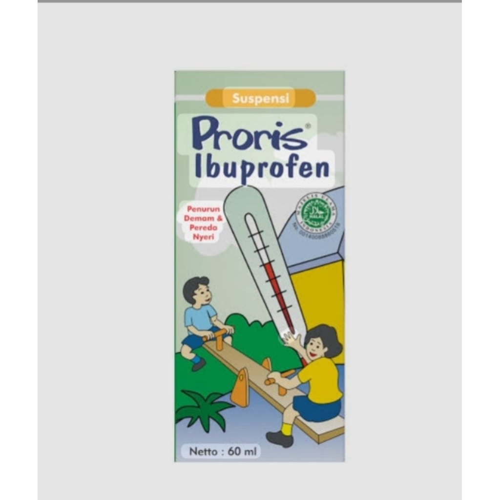 PRORIS IBUPROFEN penurun demam anak