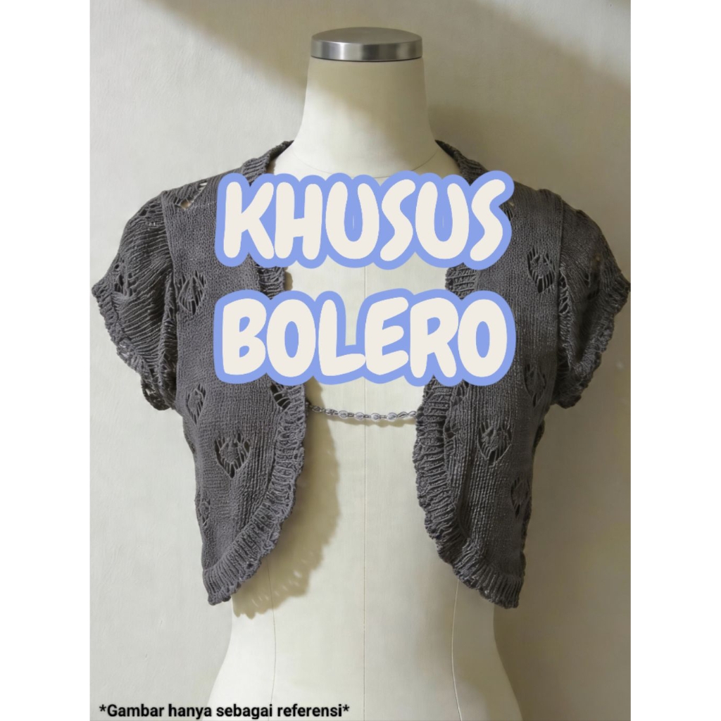 { Khusus Bolero } Baju sisa import & export Bukan PL { baca deskripsi }