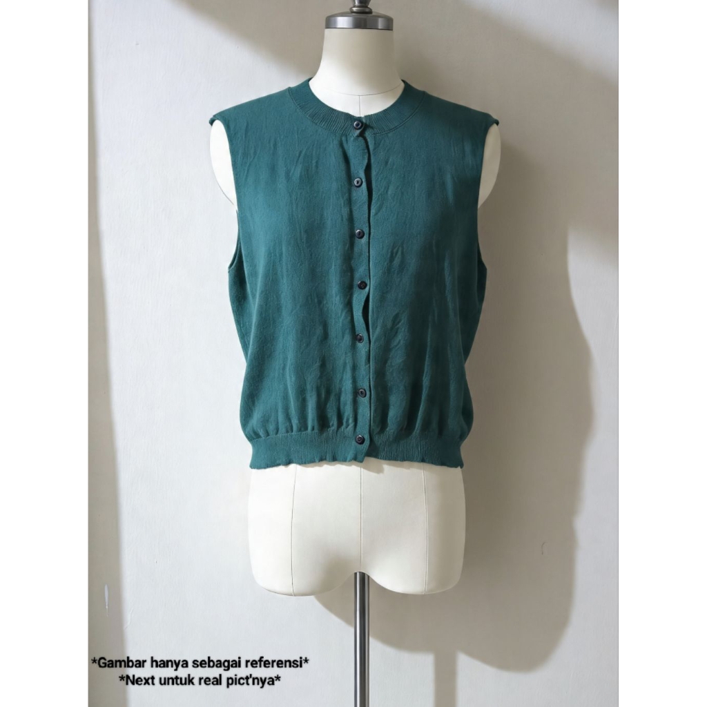 Vest Hijau tua { Baju sisa import export bukan PL }