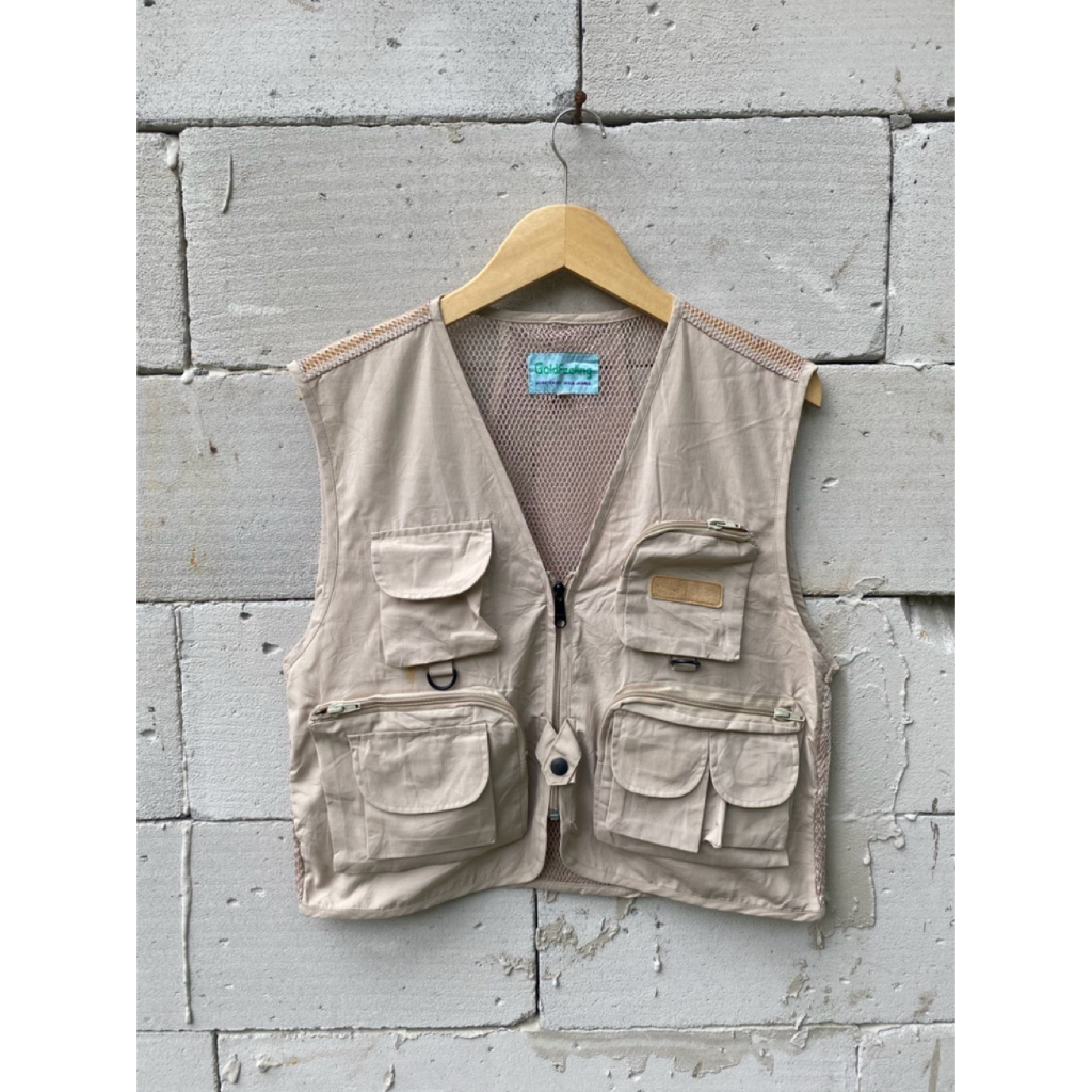 Vest Tactical Goldfeeling / Fishing Vest  / Vest mancing / Vest Tactical / utility vest / vest multi