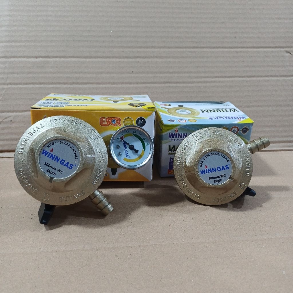 Regulator Winn gas Winngas W 118 M dan w 118 nm regulator kompor gas w118m dan w118nm