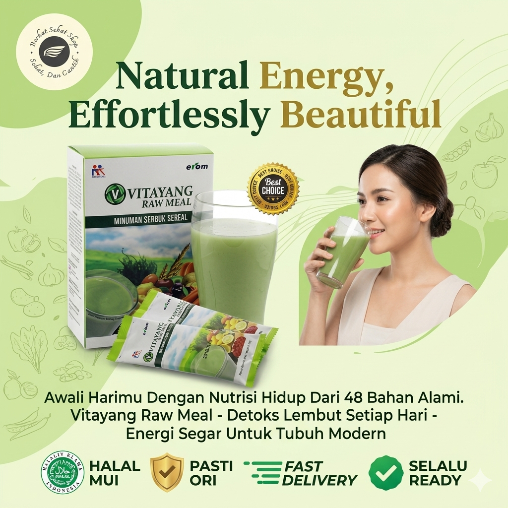 Suplemen Detox & Diet Pelangsing Vitayang Raw Meal KK Indonesia Raw Food Made In Korea