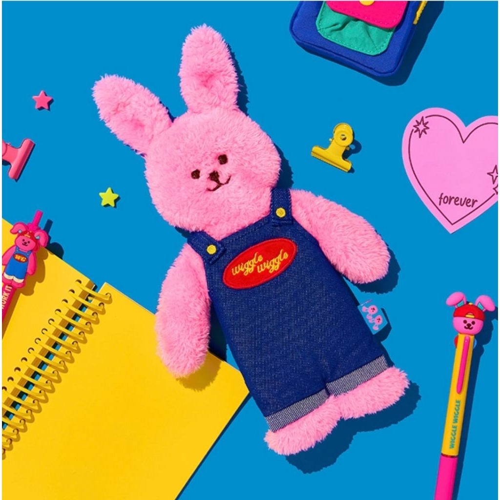 WIGGLE WIGGLE  flat toy pouch