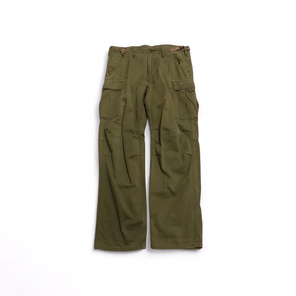 Alpha Industries Green Cargo Trouser Cargo Pants Military Green  Size L