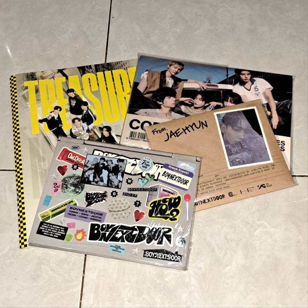 [Preloved] OFFICIAL PHOTOBOOK & ALBUM CORTIS BOYNEXTDOOR TREASURE