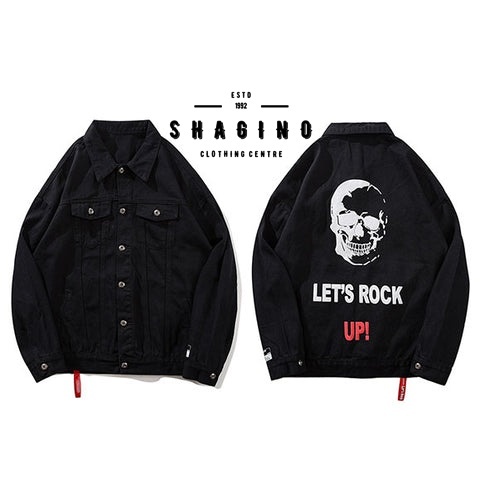 Shagin0 | Jaket Jeans Terbaru / Jaket Pria / Jaket Pria Keren / Jaket Jeans Pria Korean Style / Jake