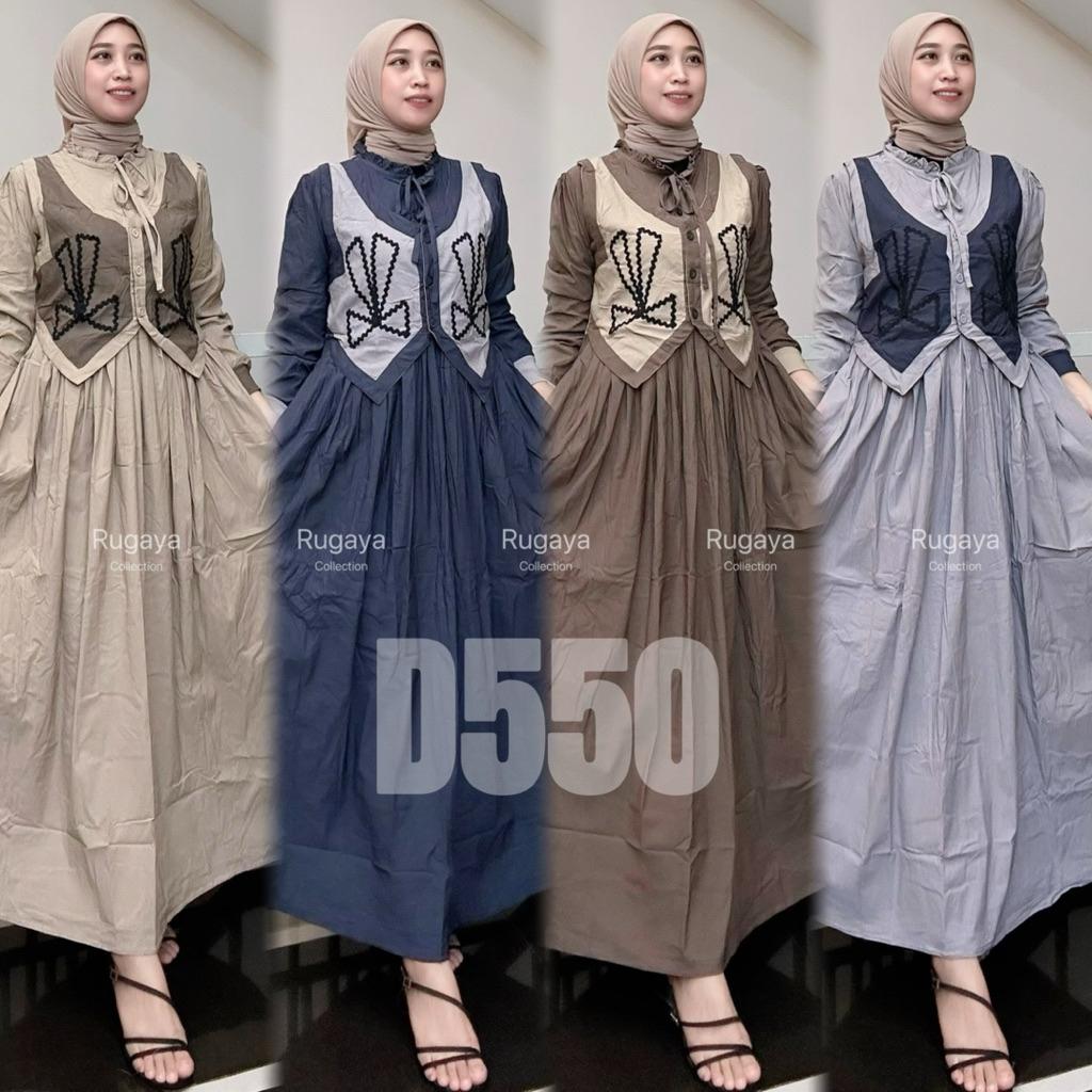 READY STOK LAYLA MIDI D550
