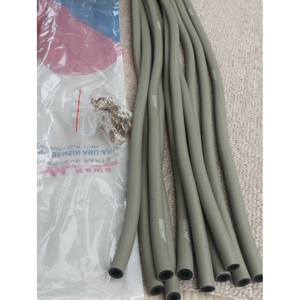 10 Pcs Selang Bensin Universal Mrek KAWA + Klaim