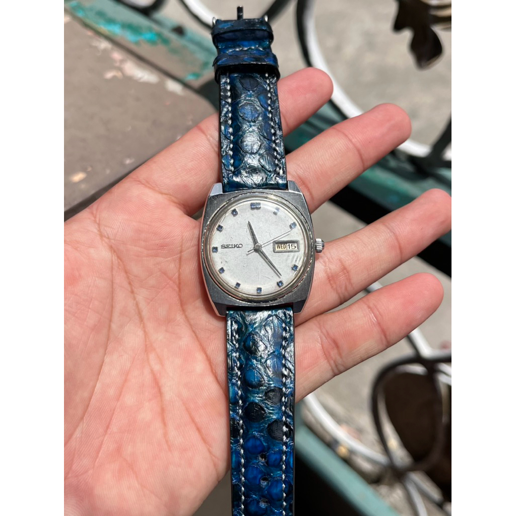 Seiko Sealion Dx M99 Rare Vintage Index Blue Cakep