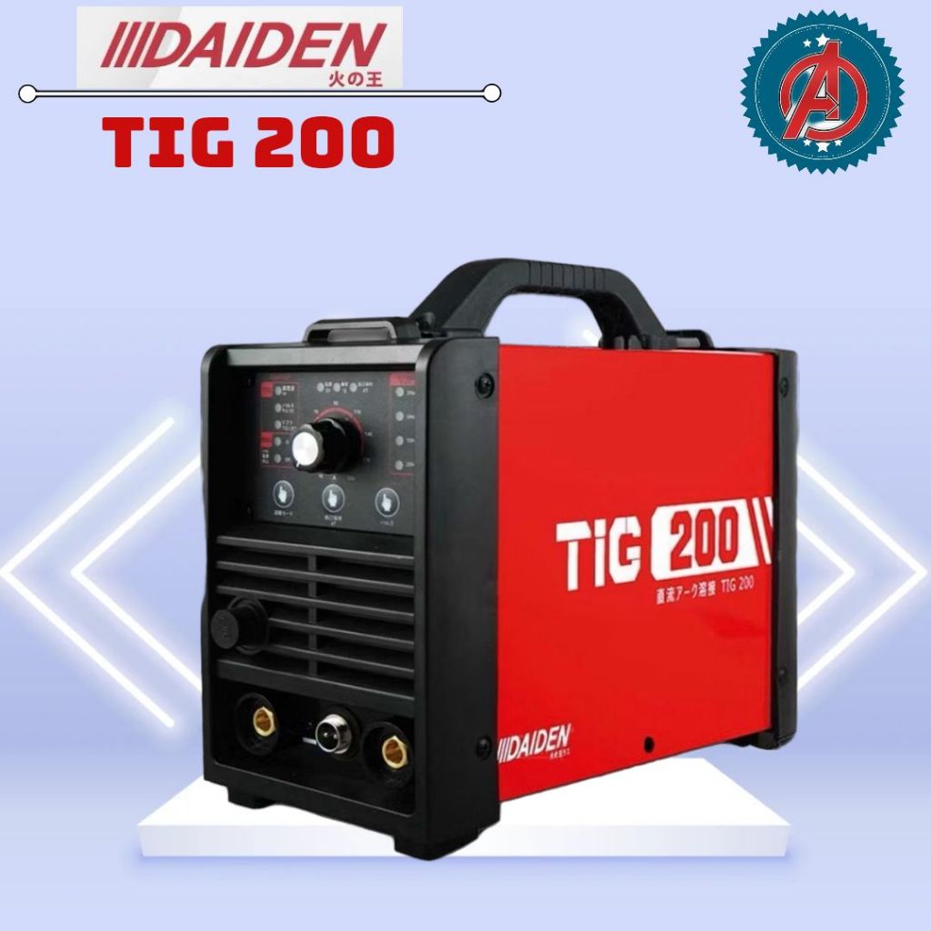 Daiden Tig 200 / Mesin Las Argon DAIDEN TIG200 PULSE / Trafo Las Argon DAIDEN TIGI TIG-200 PULSE