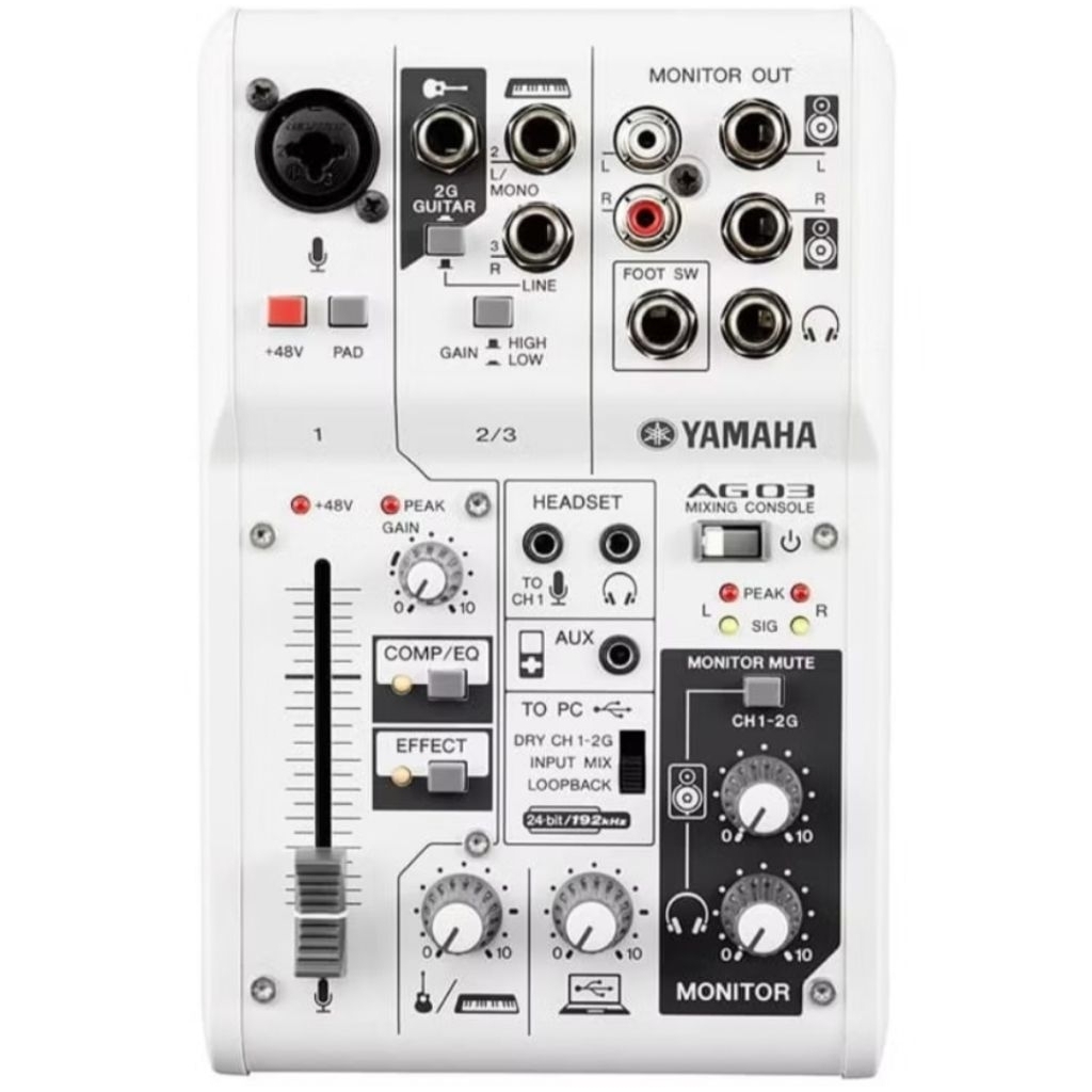 Mixer Yamaha AG03 / YAMAHA AG 03 USB AUDIO INTERFACE ORIGINAL