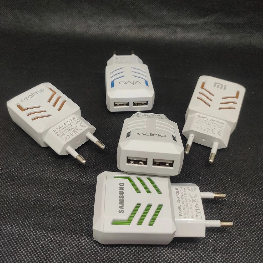 Batok Charger VMT-C1 / VMT-C2 LED USB Micro / USB Type C / Fast Charging For Android