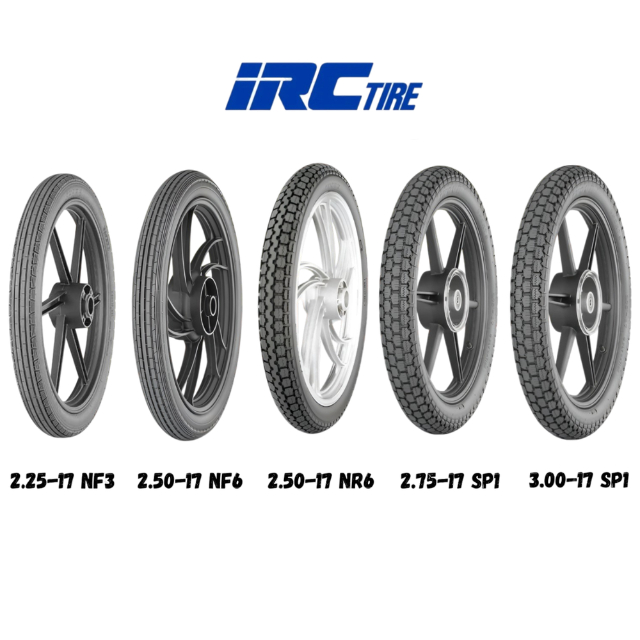 Ban Luar Klasik Classic 225 - 17 Nf 3 250 - 17 Nr 6 Nf 6 275 - 17 300 - 17 Sp1 Ring 17 Irc Tire