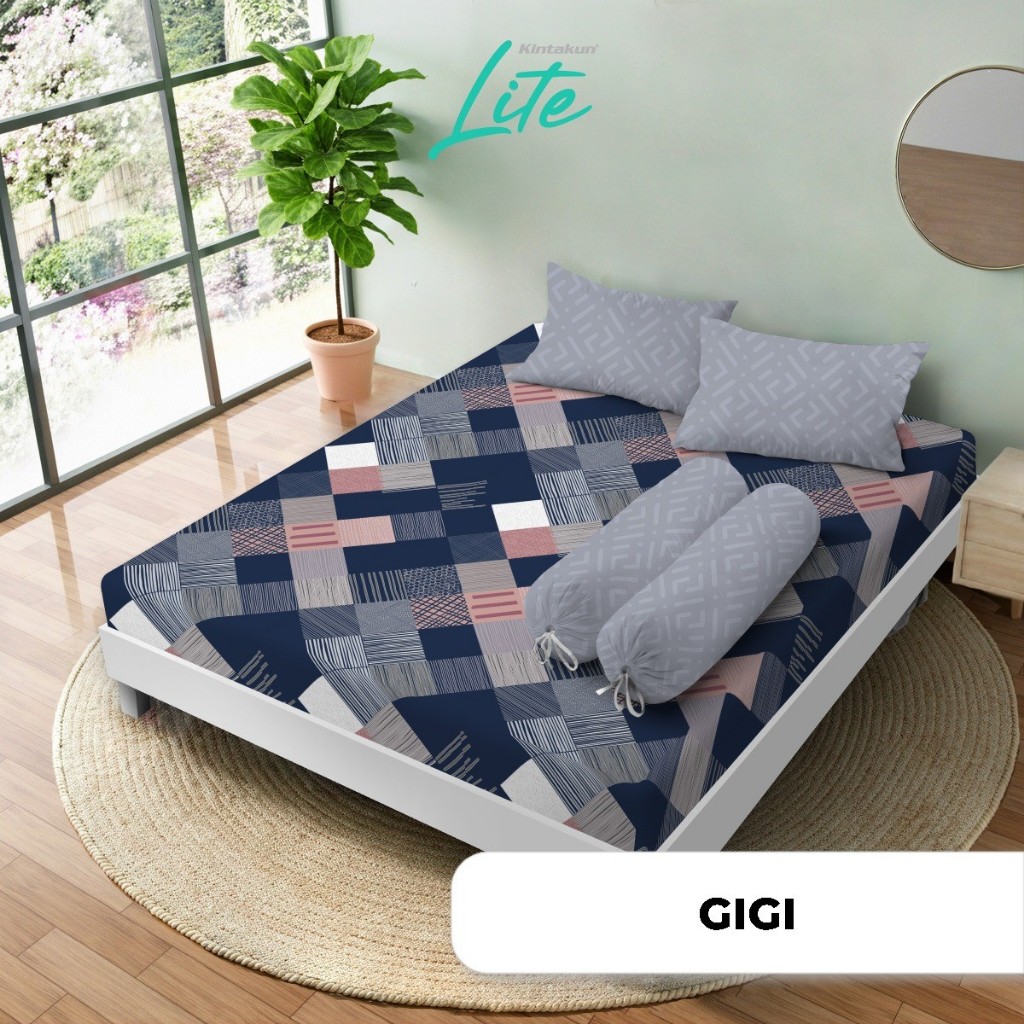 Sprei Kintakun LITE Queen Size 160X200 TINGGI 30 cm