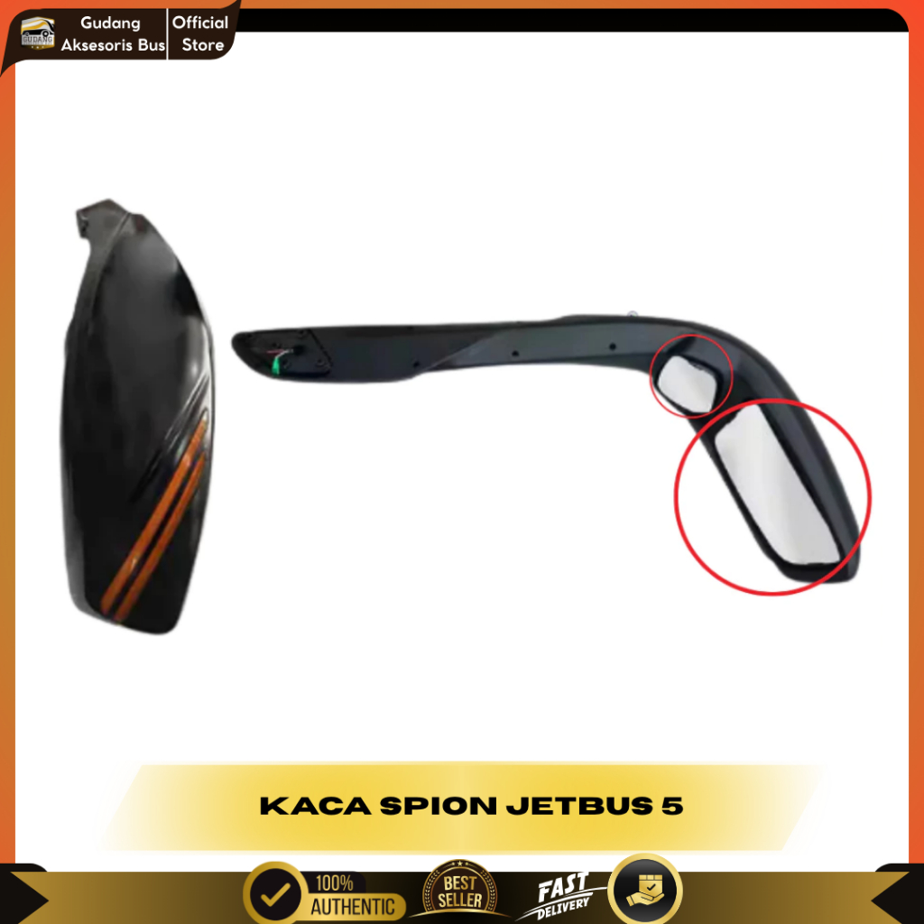 [ori] Kaca Refil Spion Bus Jetbus 5/Kaca Spion Bus JB5/Spion Jetbus 5 Adiputro