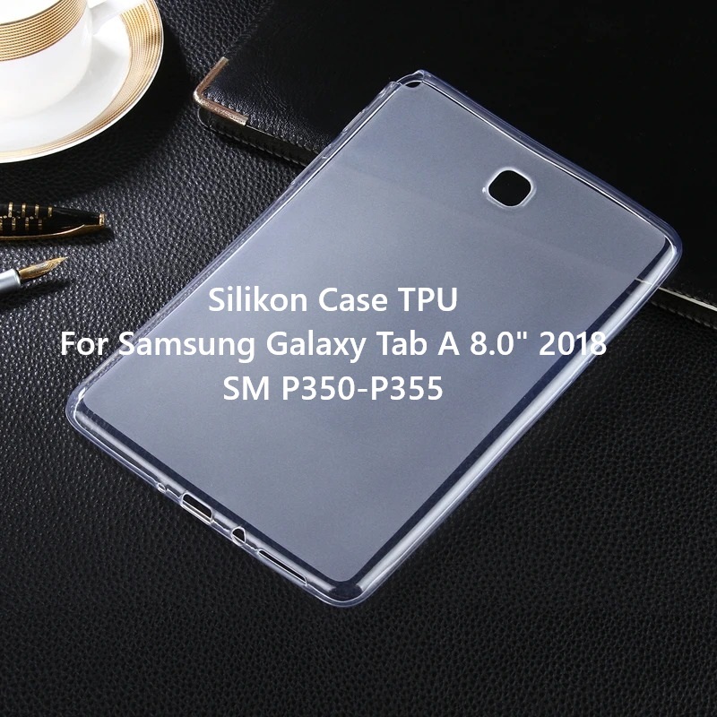 Silikon SAMSUNG TAB A 8.0"inch 2018 /P350 /P355 / casing samsung tab a8 / case samsung tab a8 / soft