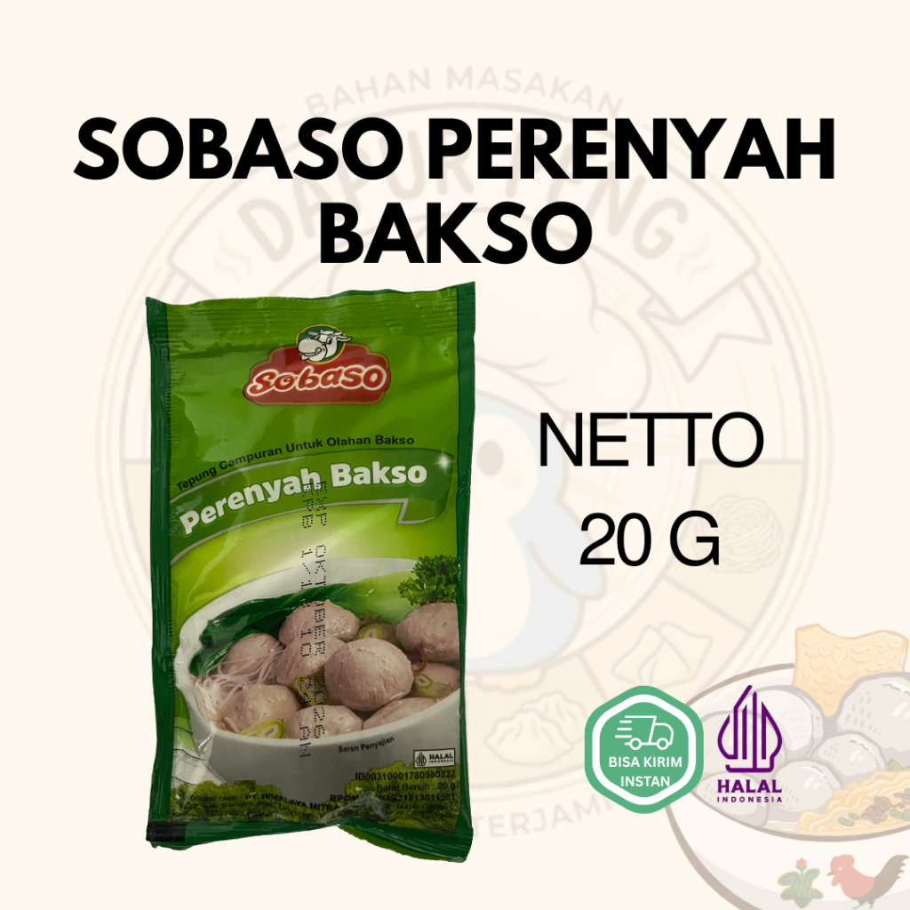 Perenyah Bakso 20 gr SOBASO