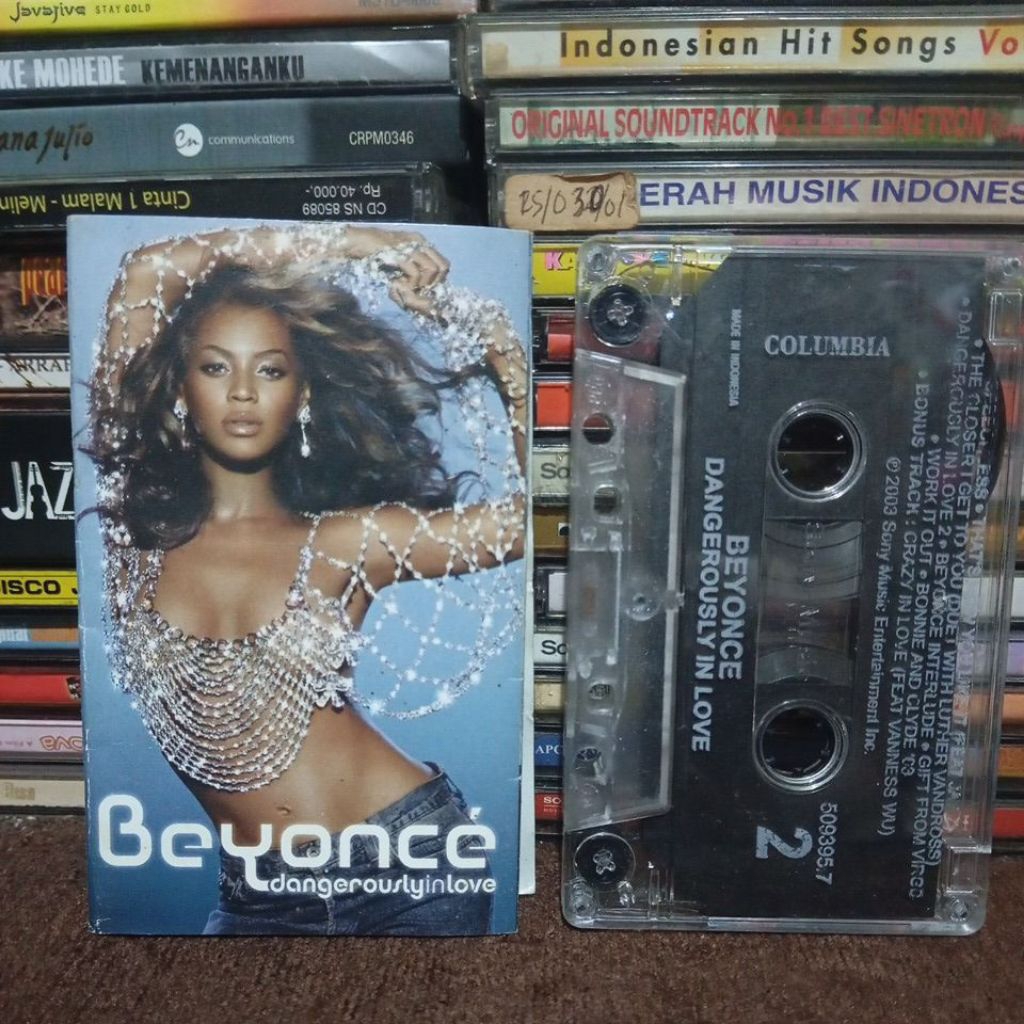 kaset pita beyonce dangerously in love