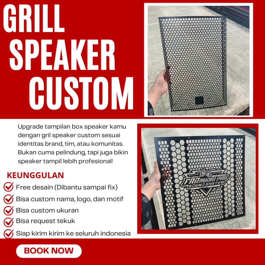 GRIL SPEAKER CUSTOM