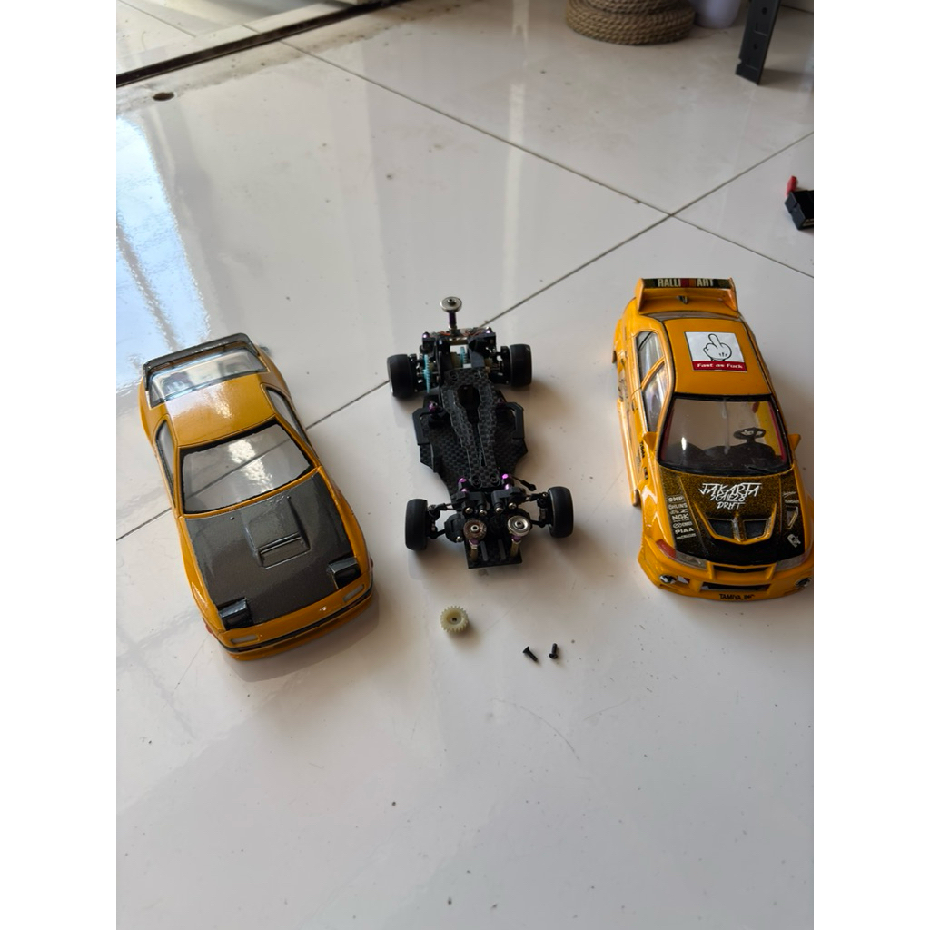 kit leya RC drift 1/24 body mokit 3 macam