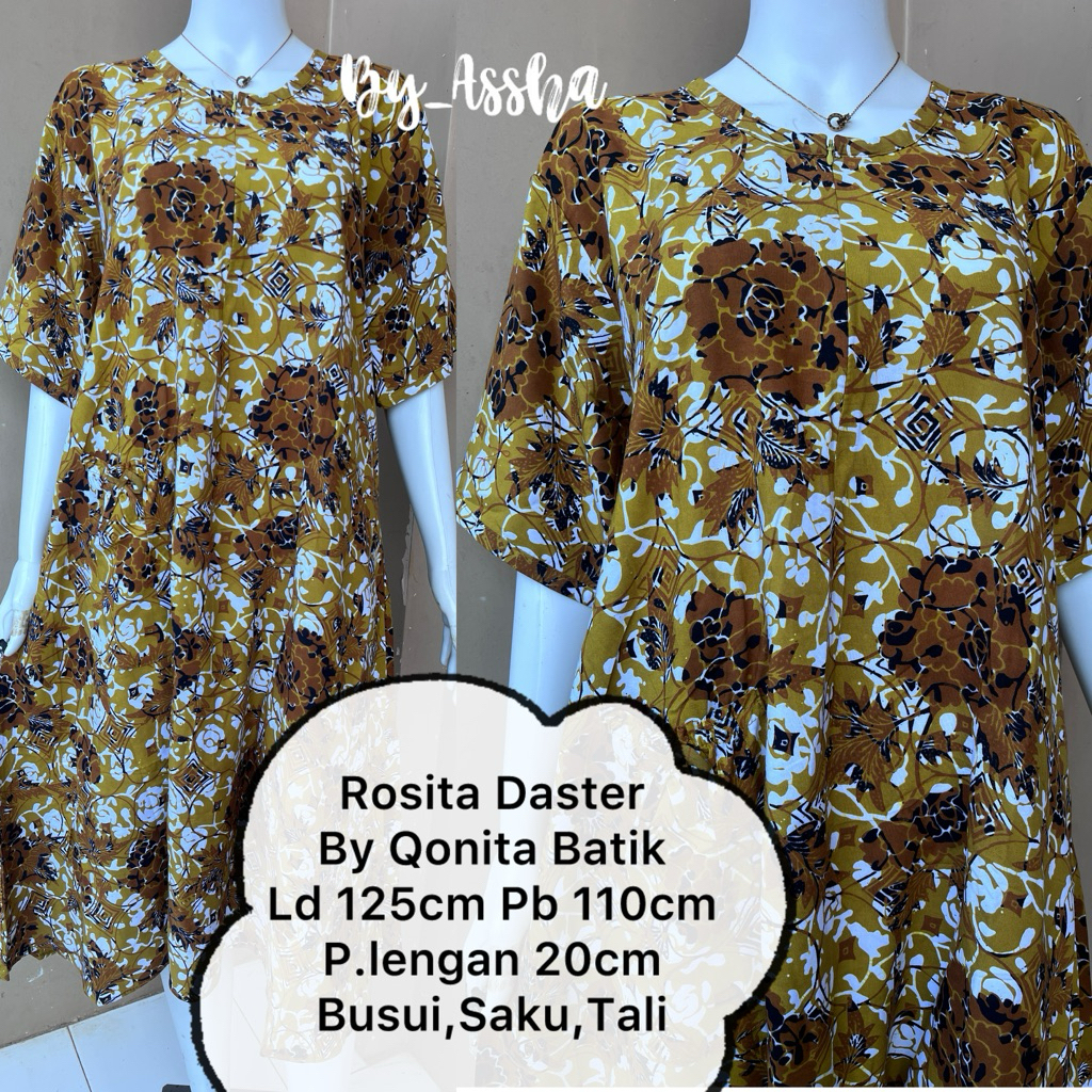 Daster Batik Qonita Pekalongan Rosita Busui