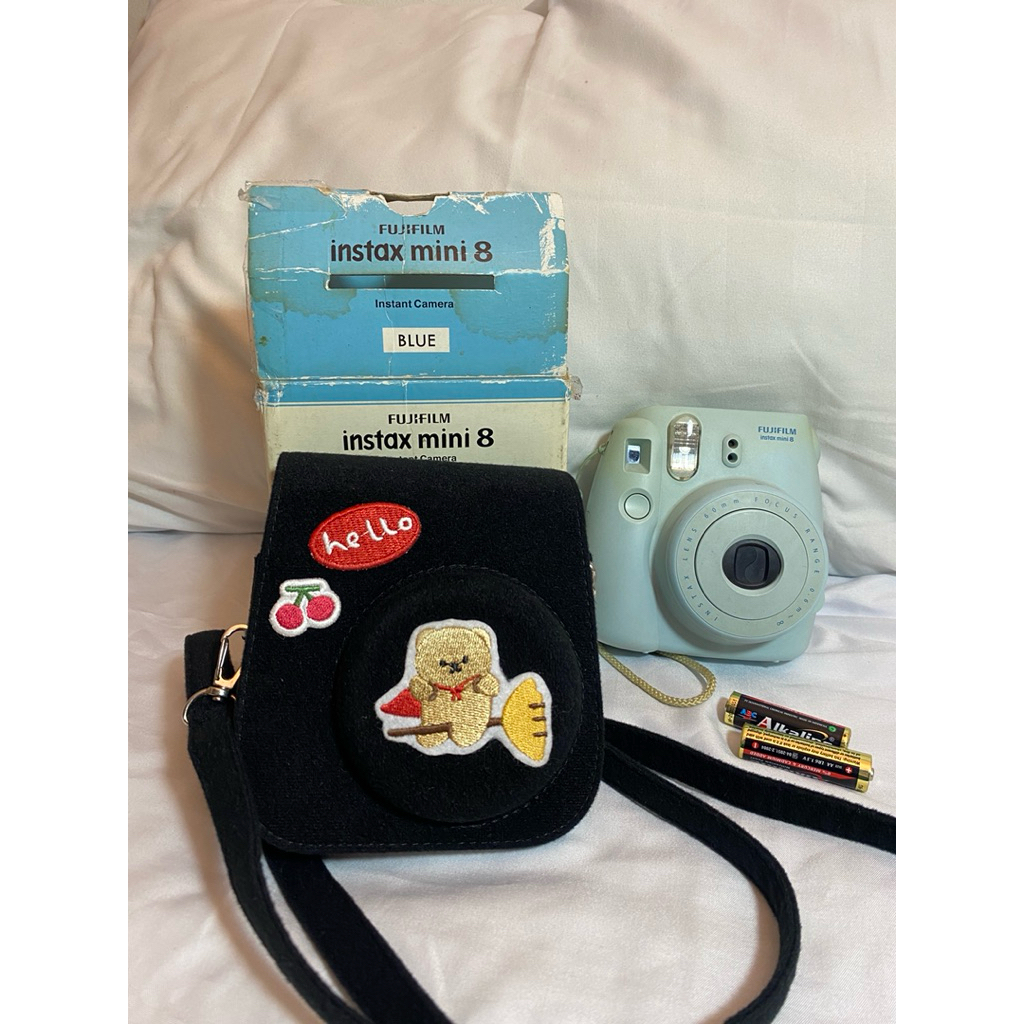 preloved instax mini 8 camera instan fujifilm, masih berfungsi ya baca deskripsi