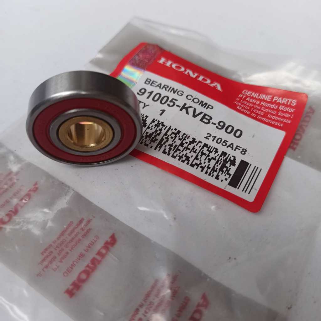 BEARING/LAHER KUNINGAN BAK CVT 6002 BEAT KARBU BEAT FI SCOOPY VARIO 110 VARIO 125 SPACY
