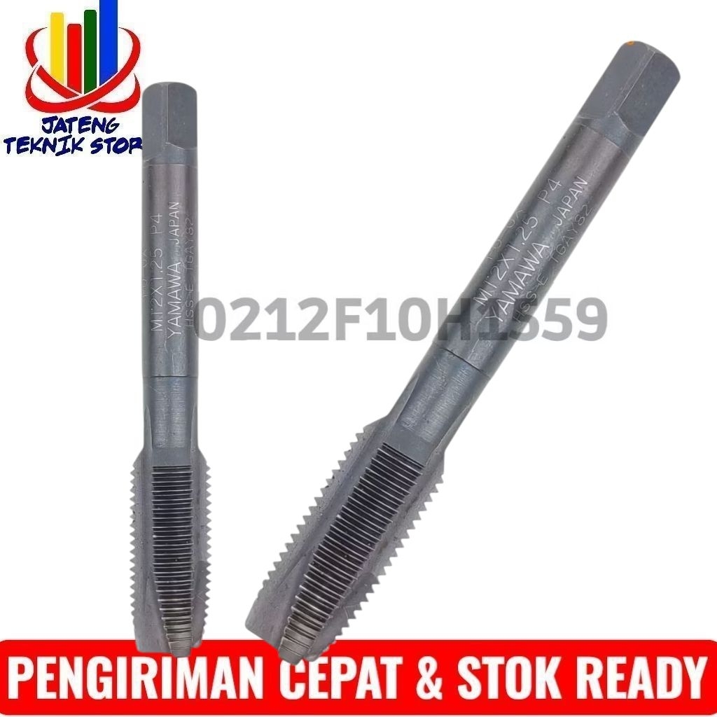 1547 Tap M12 x 1.25 Tap Manual Hand Tap Baut 17 Yamawa Bukan OSG Guehring