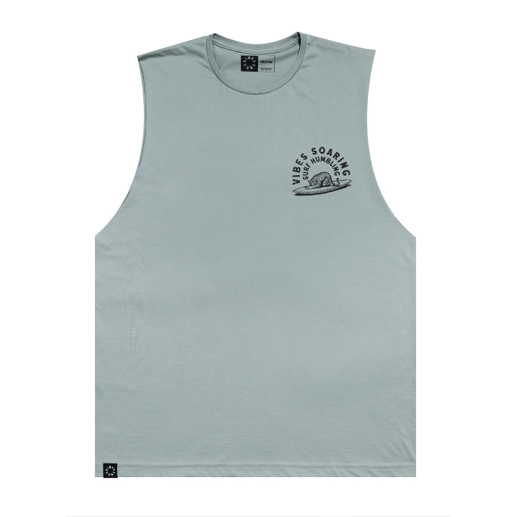 Vibes Surf - Humbling Tiger NS - Unisex - Muscle - Tshirt