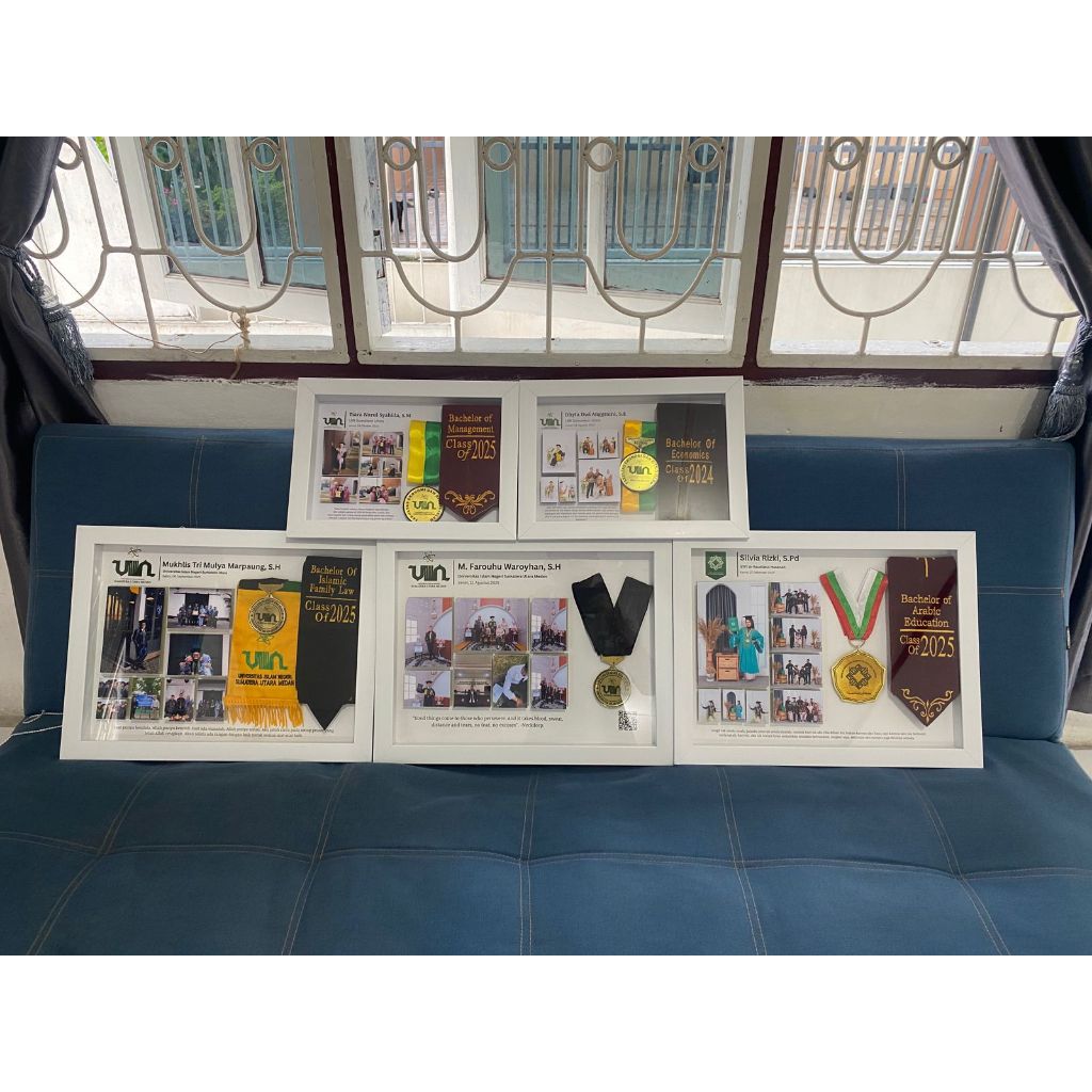 3D FRAME WISUDA - DEKORASI