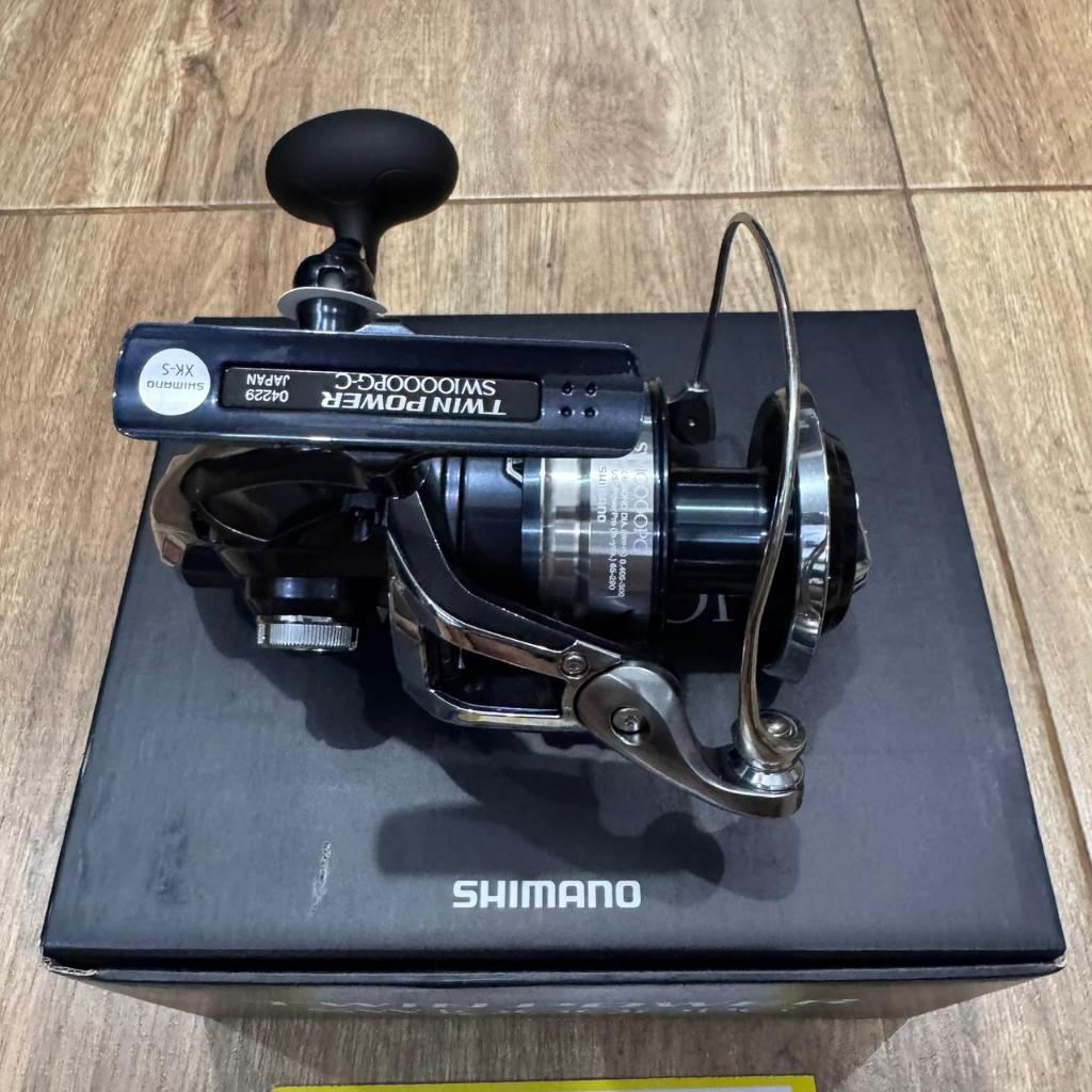 REEL SHIMANO TWIN POWER SW 10000 PG REEL SPINNING GARANSI RESMI ORIGINAL SHIMANO