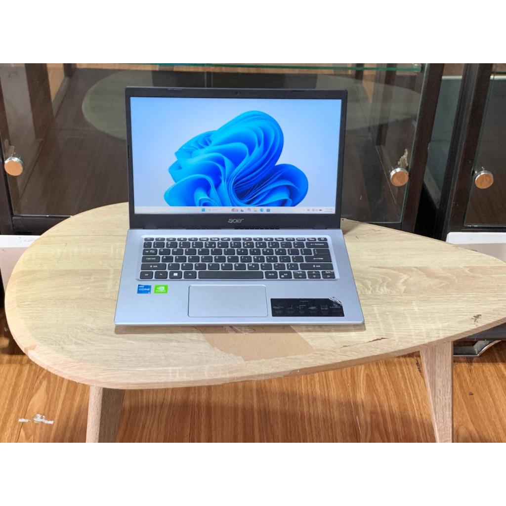 Laptop Game Editing Desain Acer Aspire A514-54G Corei3-1115G4 gen 11 Dual Vga Nvidia MX350 Slim Baze