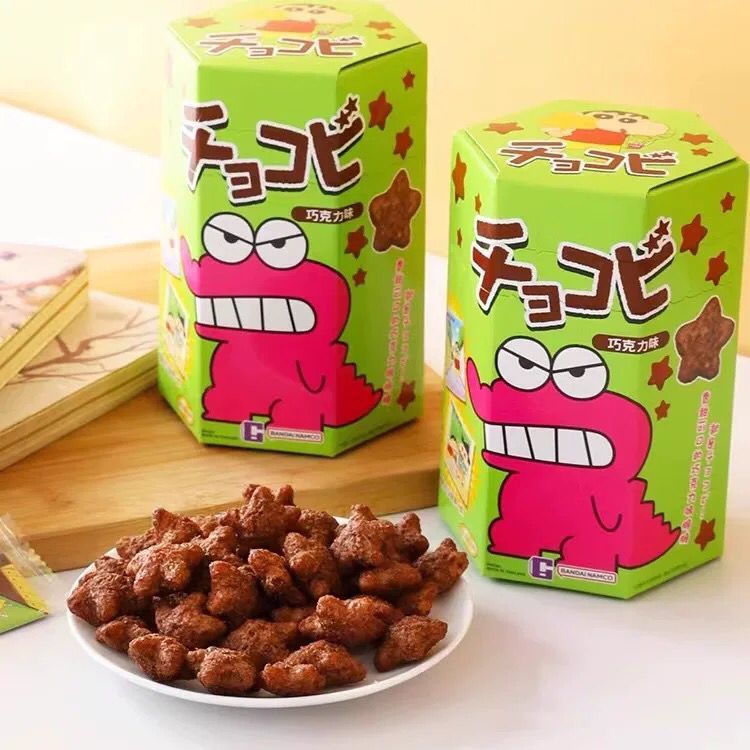 Tohato Chocobi Chocolate Snack Crayon Shinchan Edition 25g