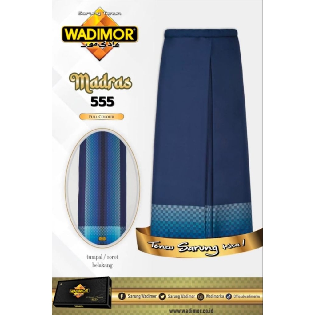 Sarung Wadimor | Wadimor Madras | Wadimor Motif Mode Sutra