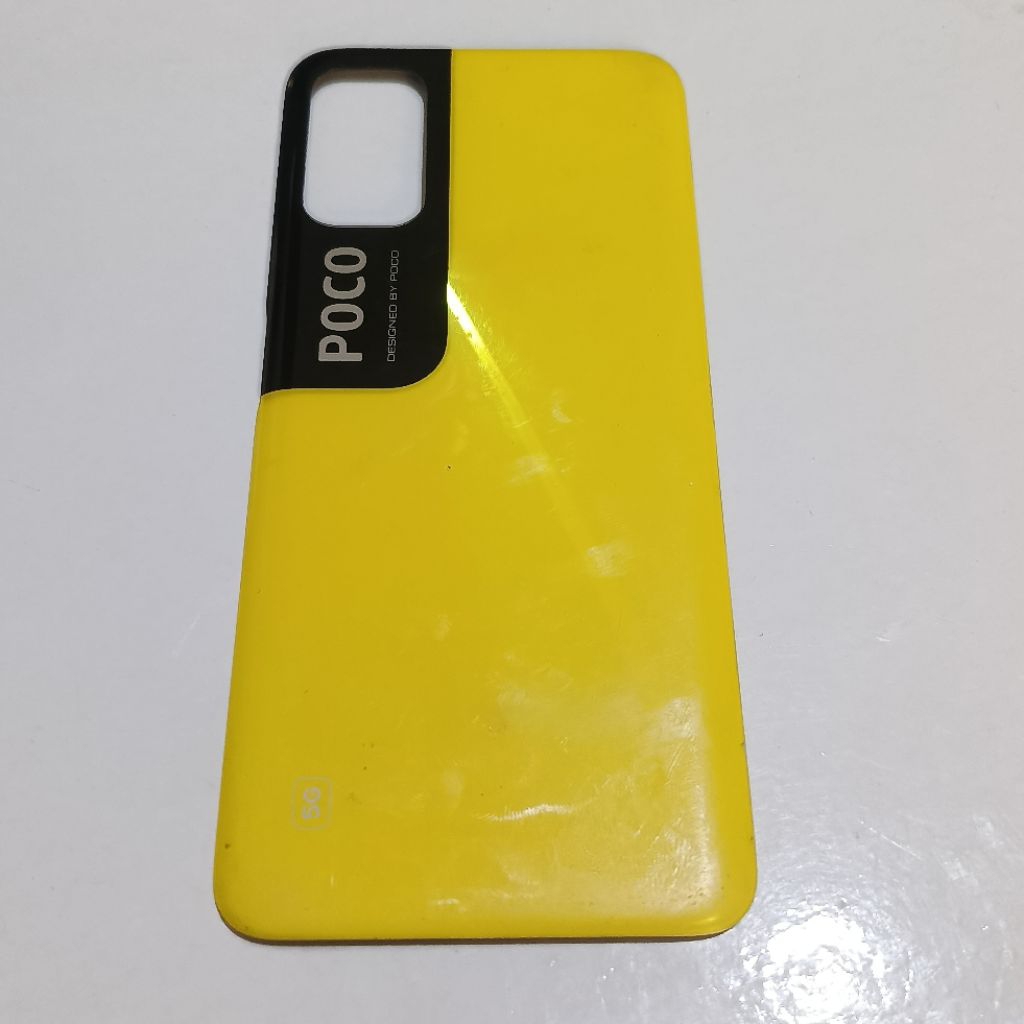 Backdoor/Back Cover Poco M3 Pro 5G Original Copotan/ORI Bawaan Hp