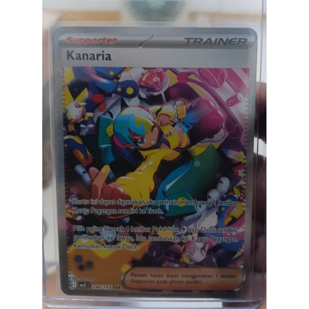 Kanaria SAR kartu pokemon