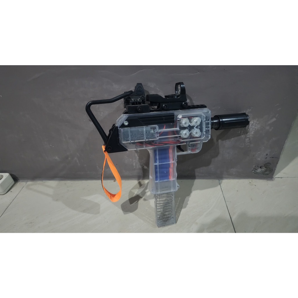 Uzi SMG Dart Blaster Foam Busa