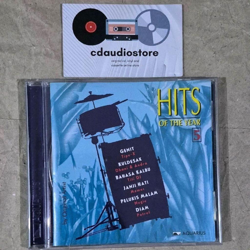 CD HITS OF THE YEAR 5 - DHANI & ANDRA POTRET TIPE X MEMES TITI DJ NUGIE GALLERY