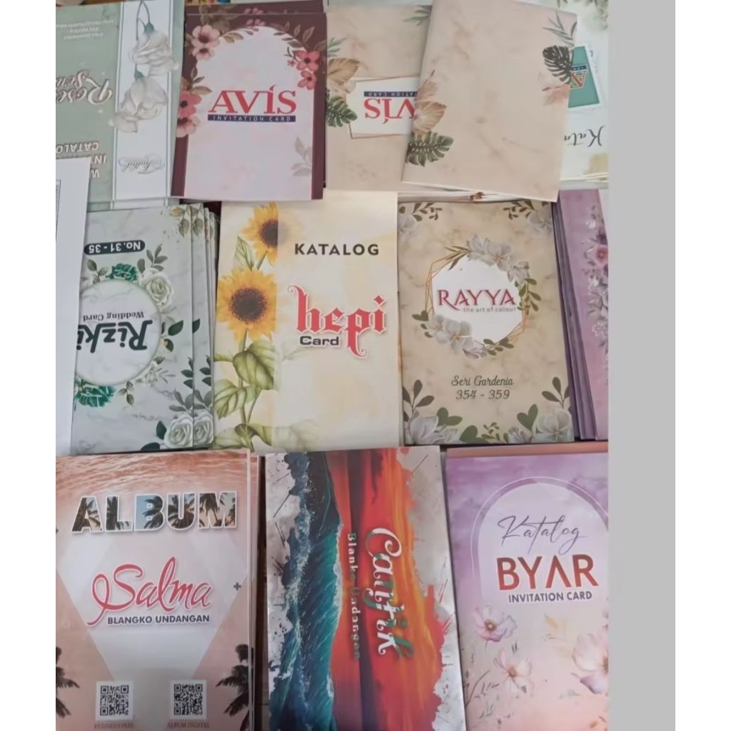 Katalog Undangan Pernikahan/Wedding