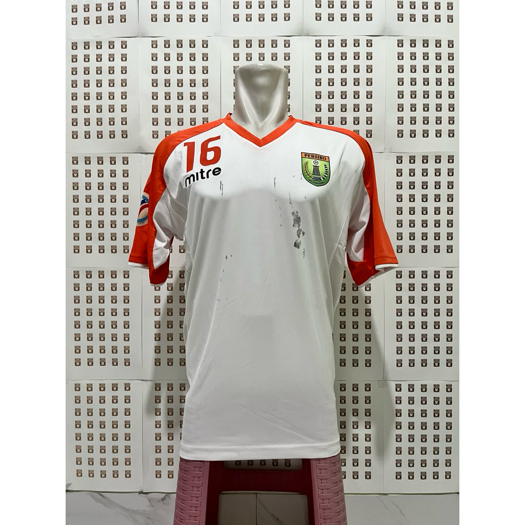 Jersey Original Persibo Bojonegoro Away 2013 Sigit Meiko
