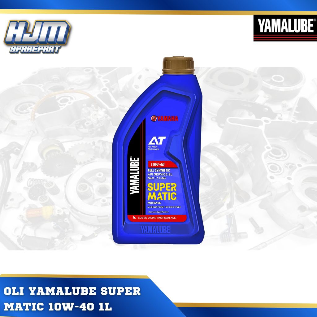 OLI YAMALUBE SUPER MATIC 1L cocok untuk motor YAMAHA NMAX,AEROX, LEXI