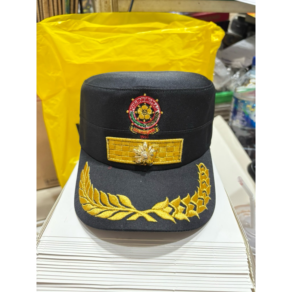 Topi Komando Pol PP Gol 3D (Free bordir nama)