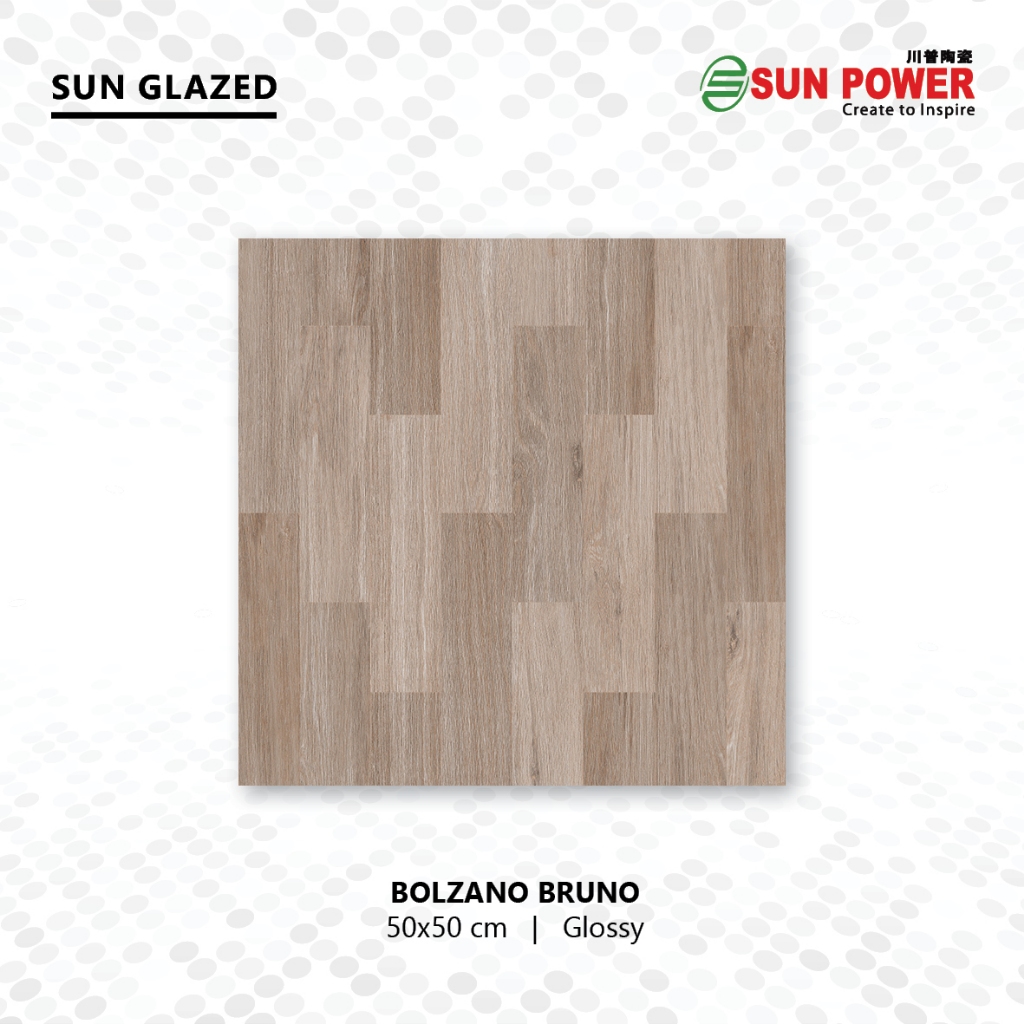 SUN POWER Bolzano Series 50x50 Glossy – Keramik Tiles (Sun Glazed Tiles) Lantai & Dinding Sun Power 