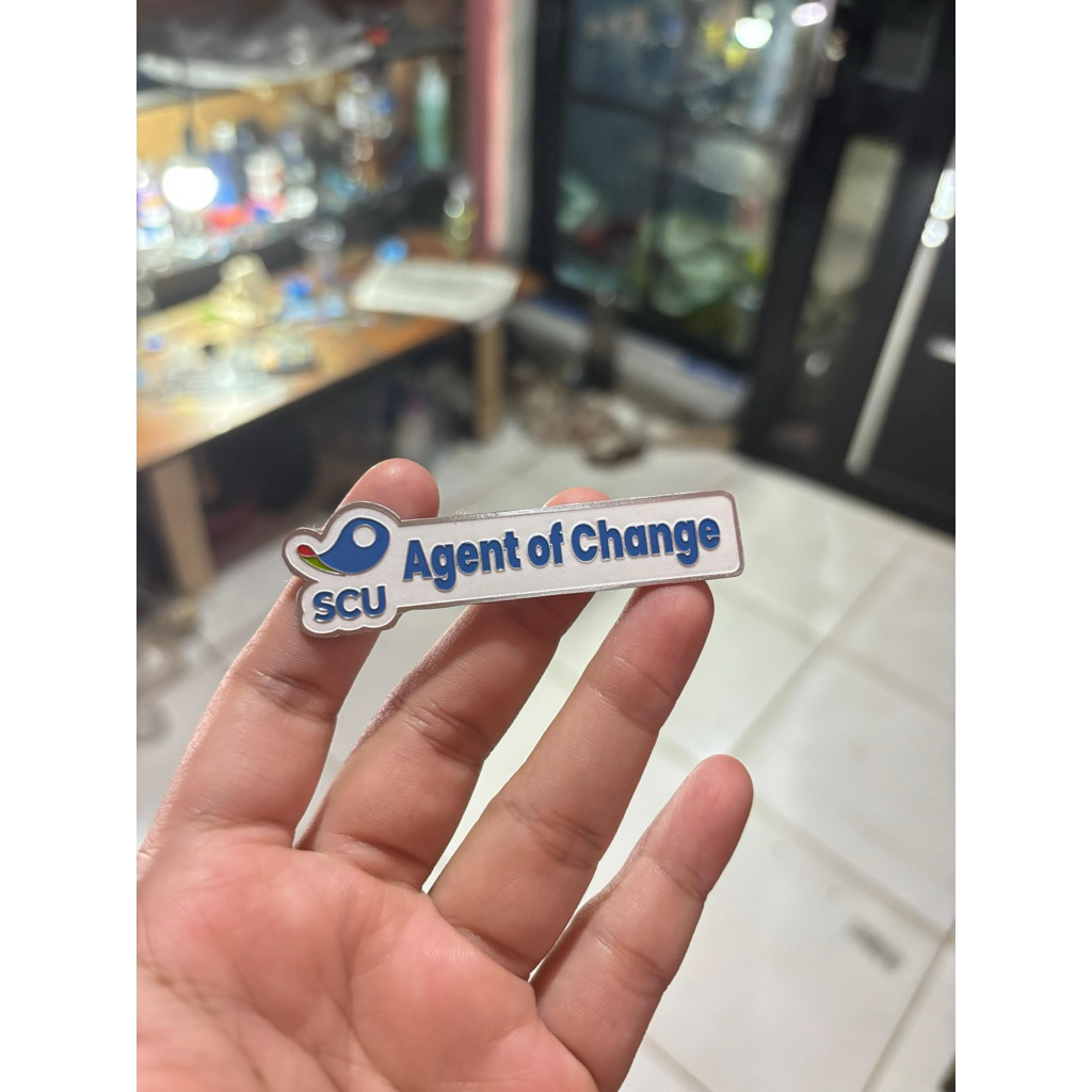 Pin Custom stainless 7x2cm
