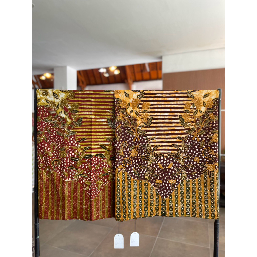 kain batik tulis khas banyuwangi motif kopi pecah