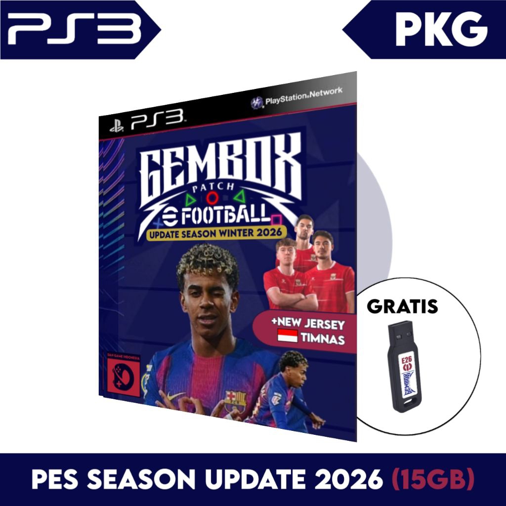 GAME BOLA PS3 GEMBOX PATCH WINTER 2026 (PS3)