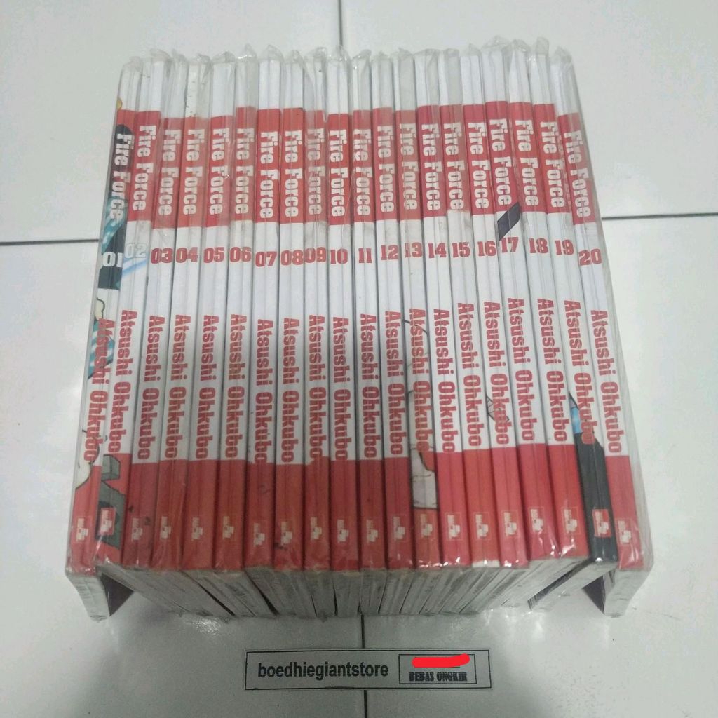 Komik Fire Force 1-20, TS