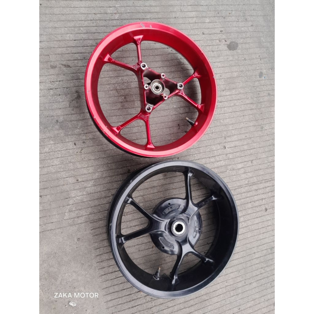 Velg Velek Depan Belakang  yamaha Aerox 155 Original
