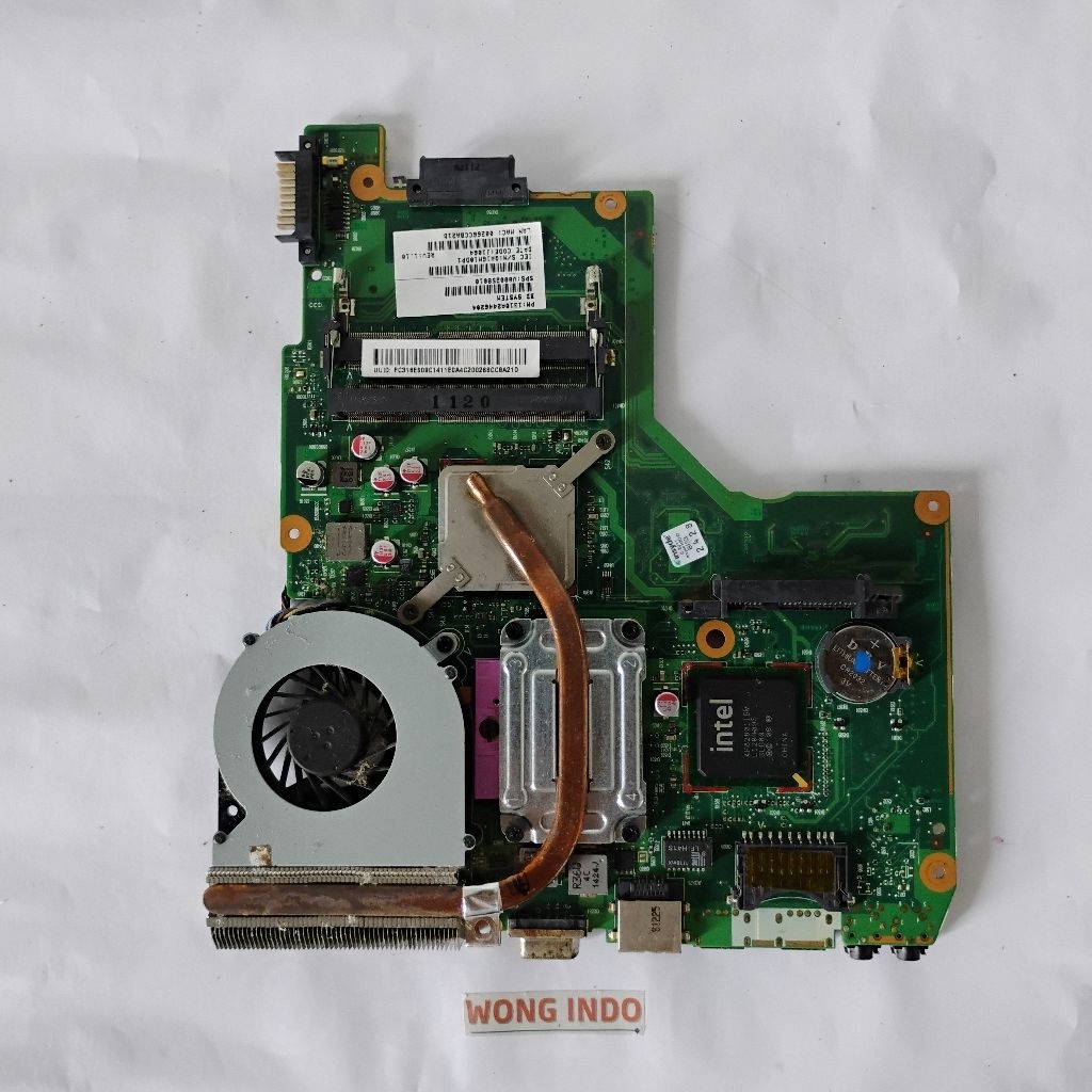 motherboard laptop toshiba satelite C600 intel normal