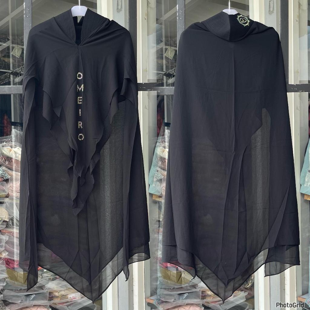 KHIMAR POLOS OMEIRO AGOEST HANGGONO | PUSPITA HIJAB SYAR'I